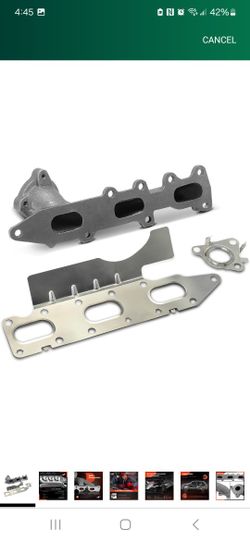 A-Premium Left Side Exhaust Manifold W/Gaskets [DOHC 6Cyl 3.5L]