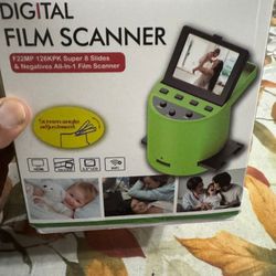 DIGITNOW Film &Slide Scanner with 22MP, Converts 35mm, 126, 110, Super 8 Films, Slides, Negatives to JPEG, Tilt-Up 3.5inch Large LCD, Includes Cables,