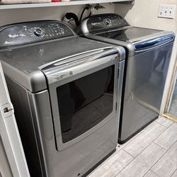 Washer and dryer
