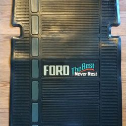 Vintage ford floor mats outlet