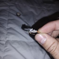 14k Gold Ring Qt Karat Diamond