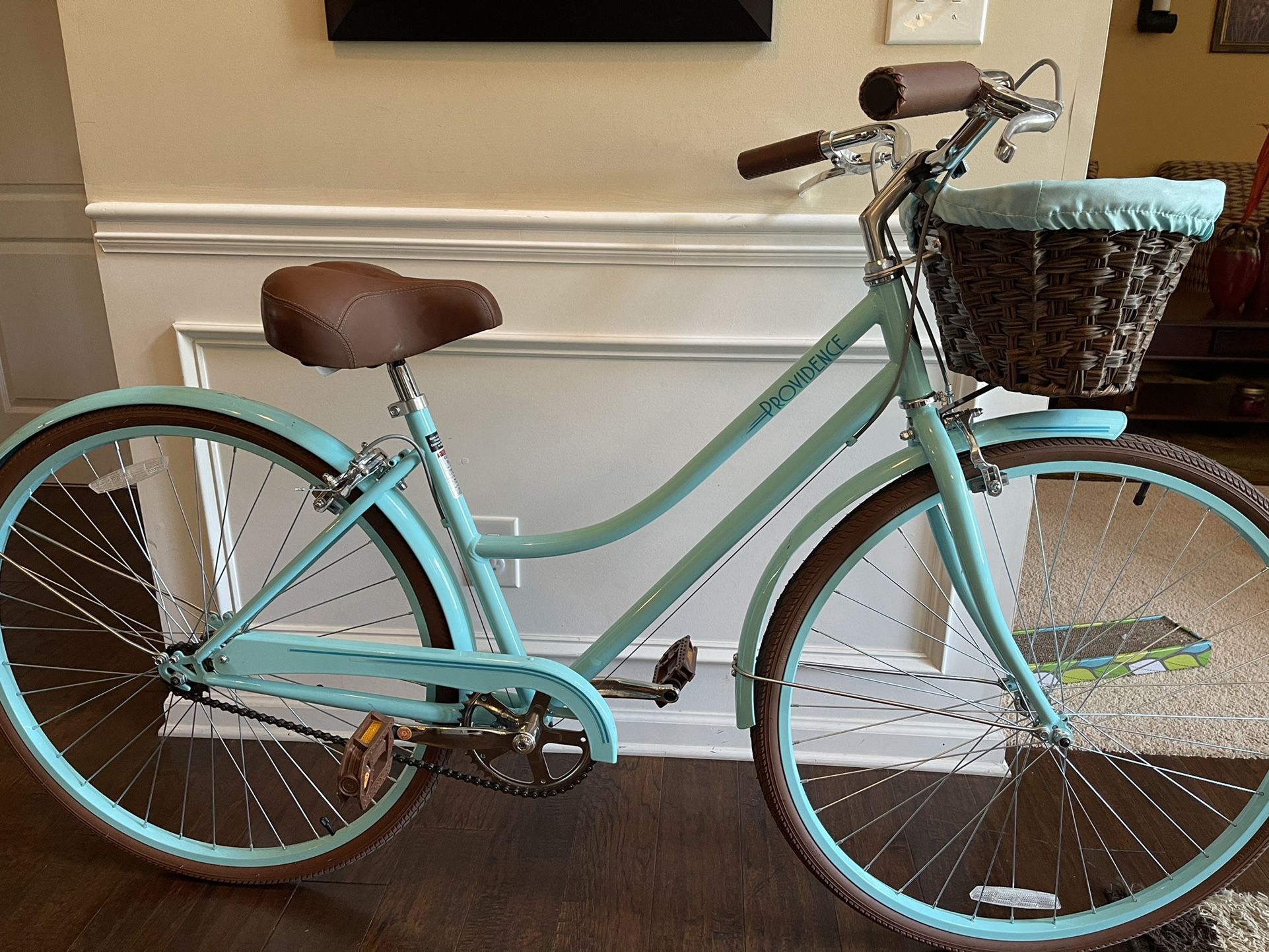 Kent 700C Ladies Cruiser Bike, Light Blue