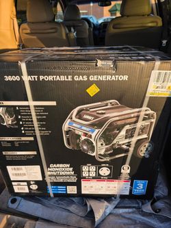 Portable gas generator