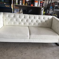 Abyson Leather Sofa 