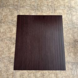 Office Floor Chair Mat / Floor Protector,  Wooden 