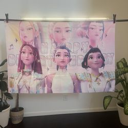 Happy Birthday Demon Hunters Banner 