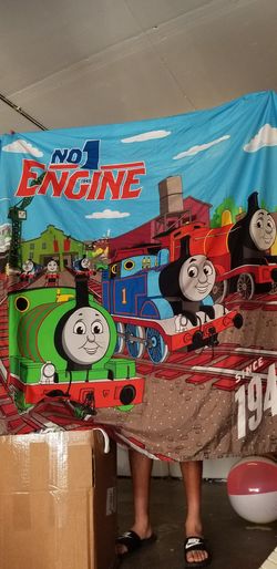 Thomas shower curtain