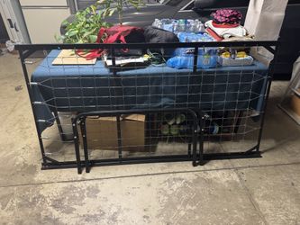 Twin size metal frame