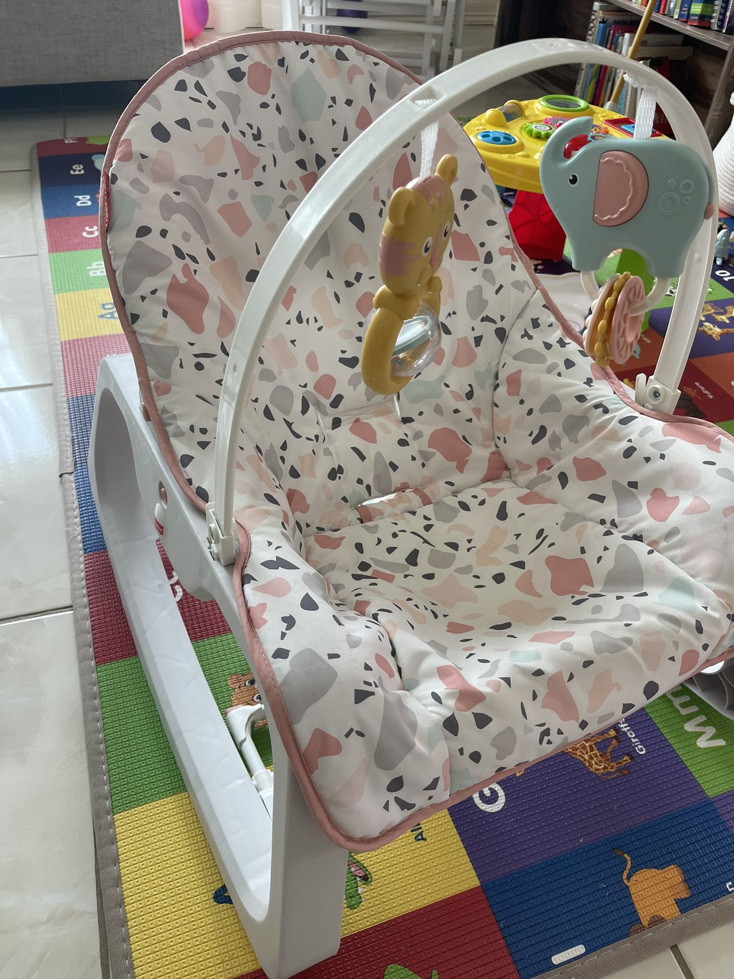 Pebble Fisher-Price Infant-to-Toddler Rocker Chair $30 (Brownsville)