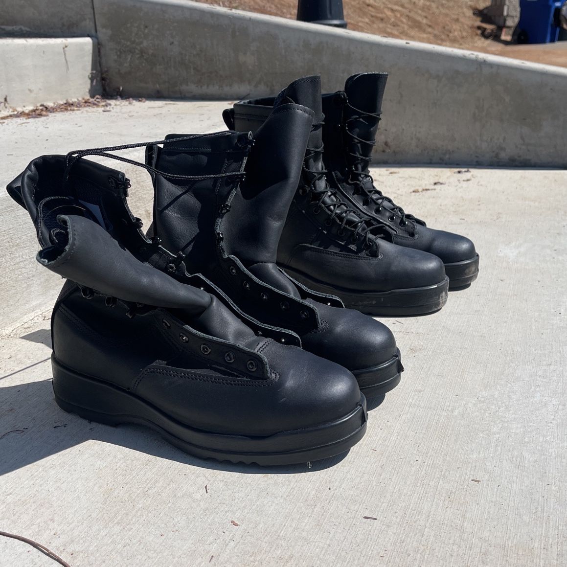 Steel Toe Navy Flight Deck Boots for Sale in San Diego CA OfferUp