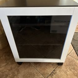 IKEA Besta Single Cabinet With Glass Door & 4 Feet