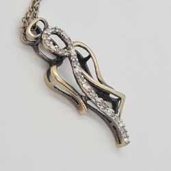 Sterling Silver 925 Angel necklace