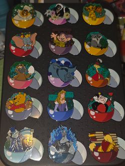Disneyland Vending Machine Capsule Pins