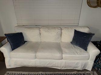 White couch