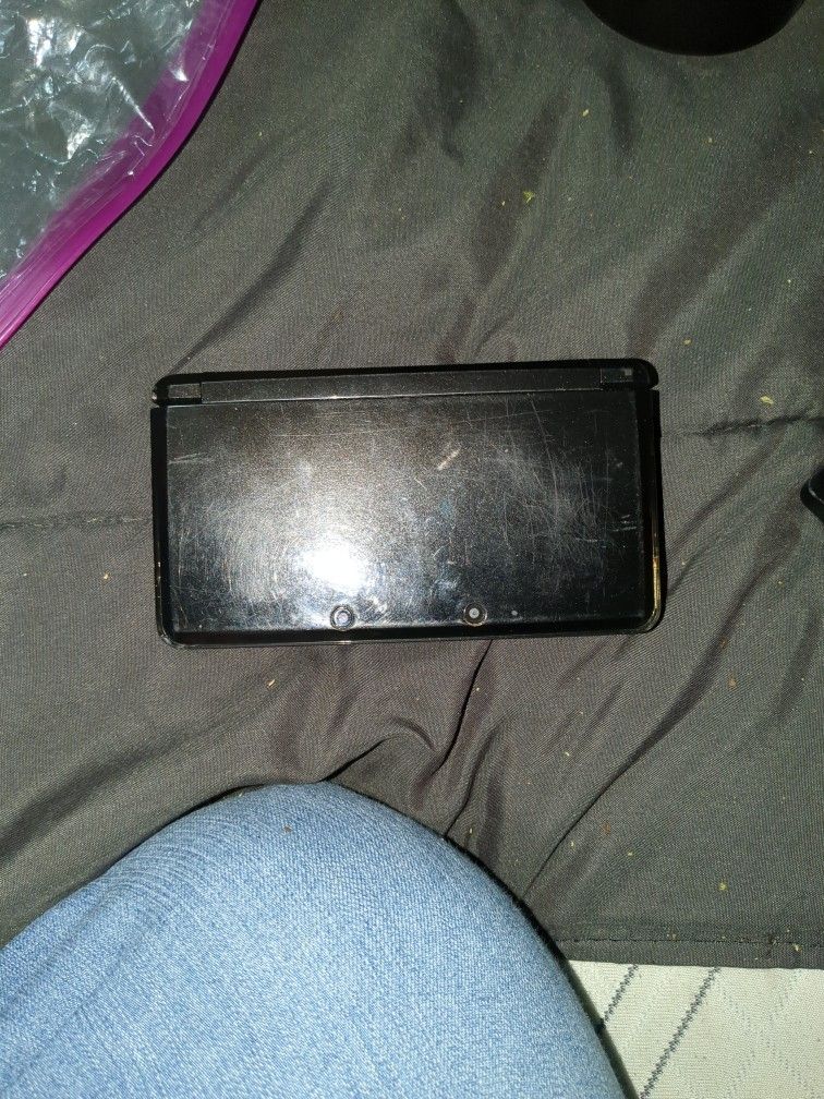 Nintendo 3DS With Charger