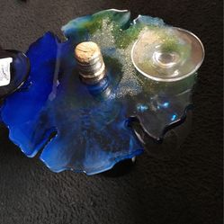 Custom Wine And wine Glass Holder