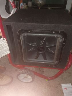 Kicker L7 Subwoofer in Ported Box