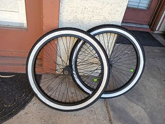 20in wheels new slime tubes & tires