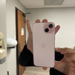 Pink iPhone 15 Plus 
