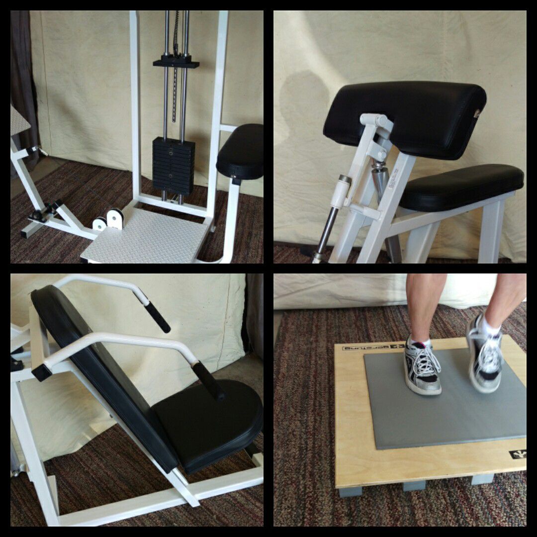 Fitness machines, 3 machines, and jogging pad