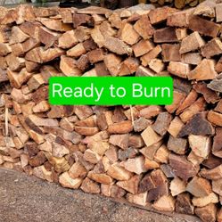 FIREWOOD  - Nice Dry Seasoned Firewood Quarter Half Cords 