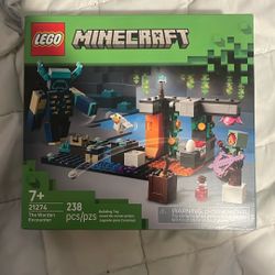 Lego Minecraft The Warden Encounter