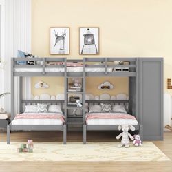 Bunk bed - Twin, Twin, And Full