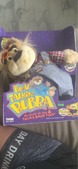 Tyco Real Talkin' Bubba Interactive Plush Toy