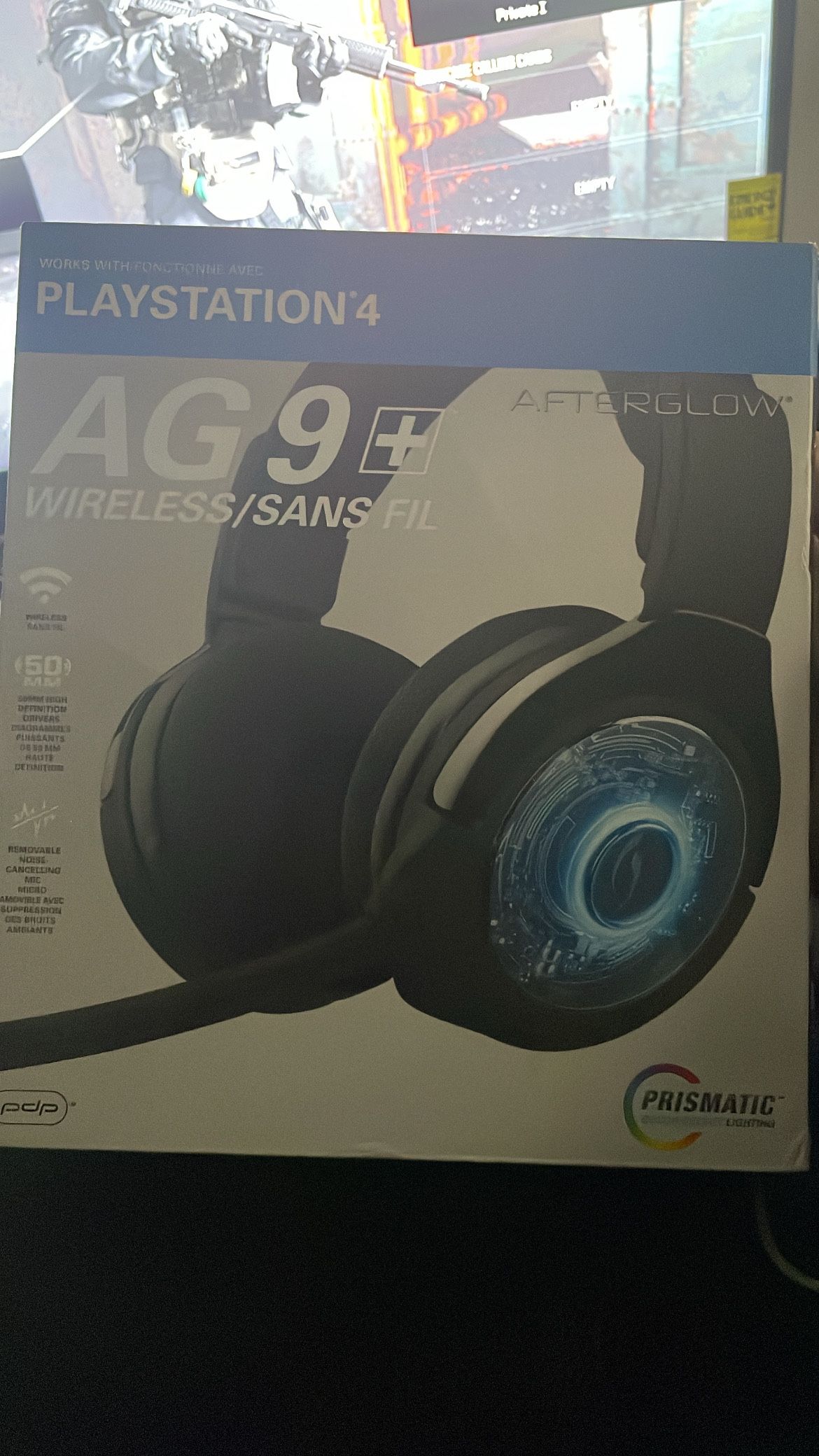 PlayStation Headset AG9 Wireless/Sans Fil 