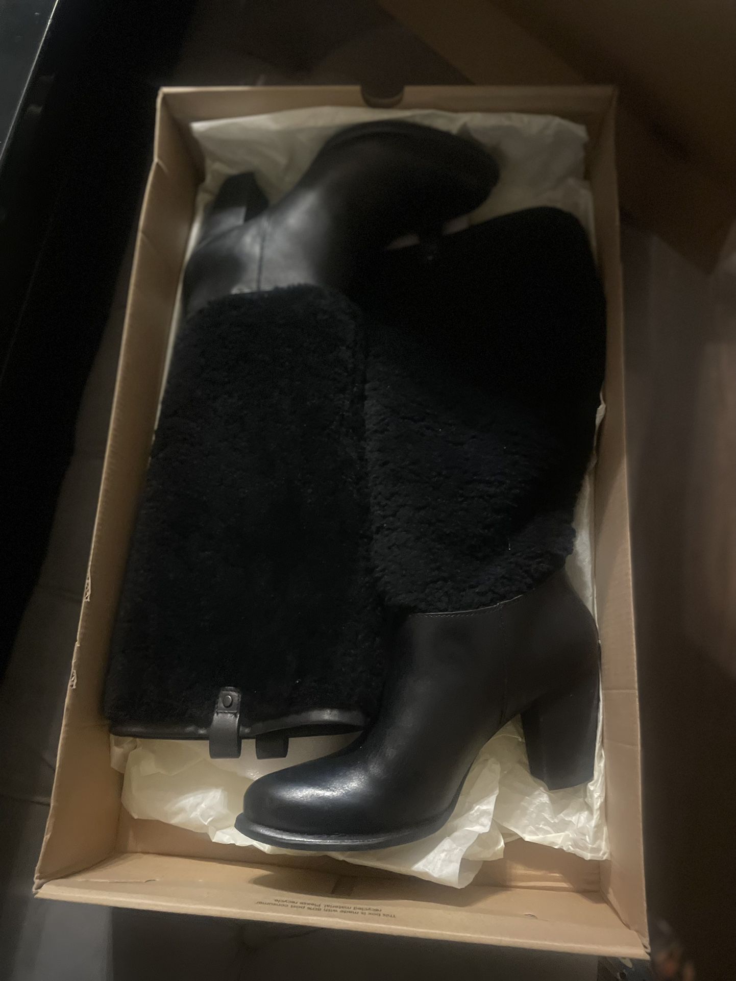 ugg boots size 9.5 with fur ( $100 each) …100% Authentic 
