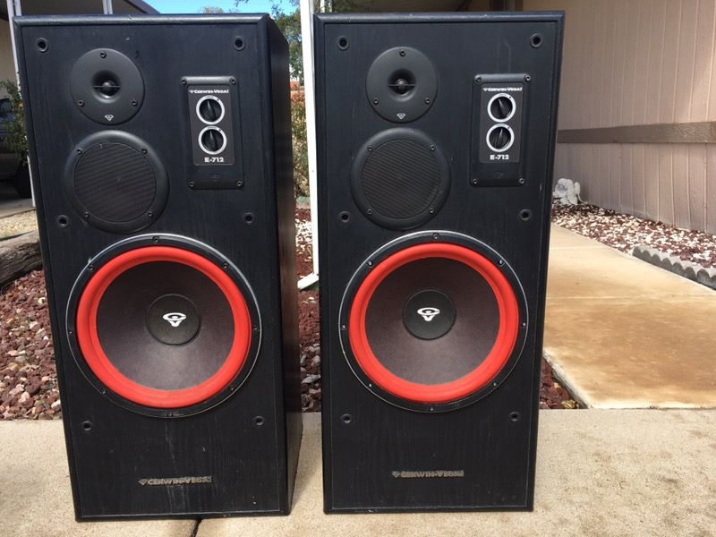 CerwinVega E712 premium speakers pair for Sale in Phoenix, AZ OfferUp