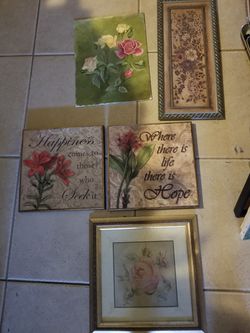 Pictures $5 each perfect condition