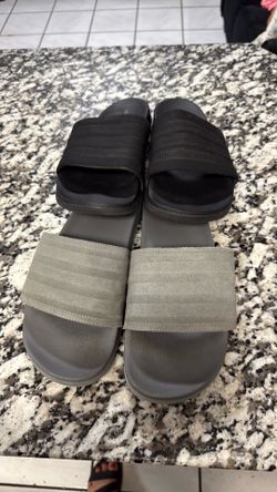 Adidas man slides ,
