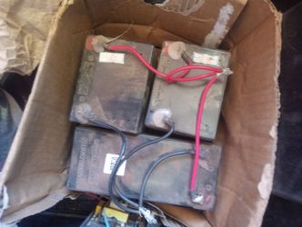 12 volt razor scooter batteries