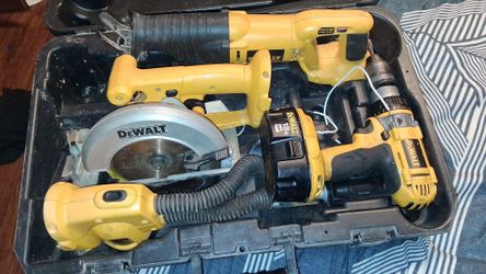 DeWalt set  18 v