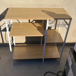 Baker rack/Coffee Bar With Power