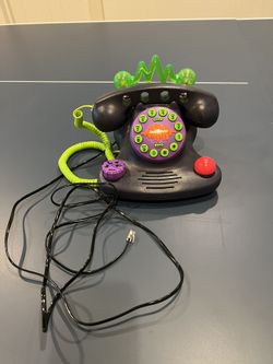 ★TALK BLASTER★ニコロデオン電話器ヴィンテージ★珍品★ Vintage 1997 Nickolodeon Talk Blaster Phone From Japan used