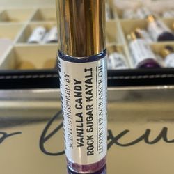 Vanilla Candy Rock Sugar Luxury Perfume Oil | Sweet & Addictive Roll-On 10ml  Indulge in a warm, deliciously sweet scent that feels like pure comfort.