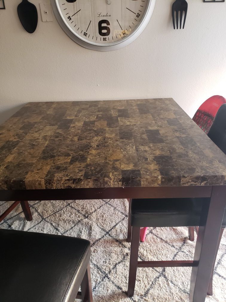 Dining room counter hieght table
