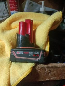 Milwaukee M12 RedLithium XC 6.0 Battery
