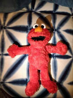 Elmo is one ticklish monster talking plush