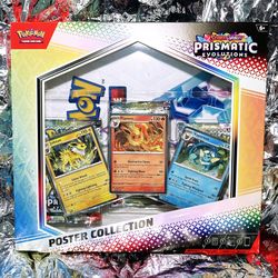 Pokemon Prismatic Evolutions Poster Collection
