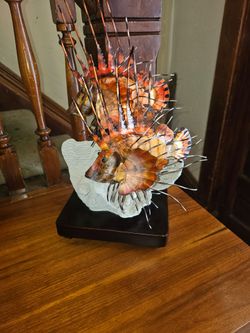 Lion Fish Table Sculpture