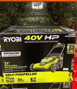 Ryobi 21 in self propelled mower kit