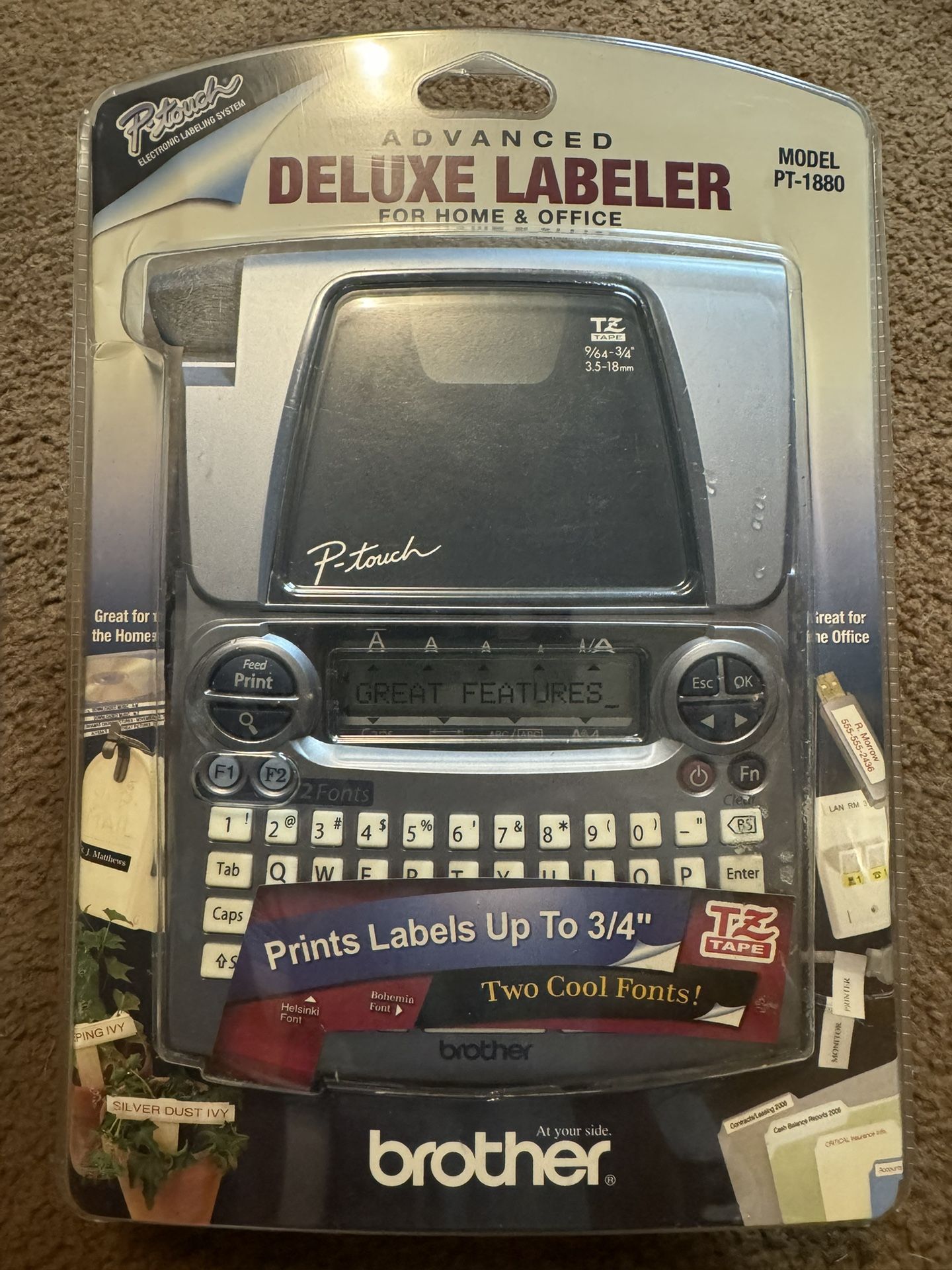 P-touch Deluxe Labeler 