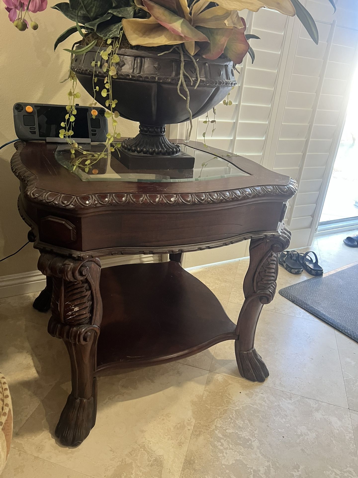 Coffee Table, End Table, 2 Sofa Table 