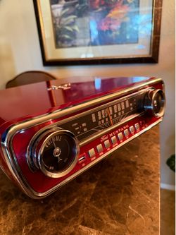 ION Mustang LP 4-in-1 Vinyl Record Player Turntable - Red