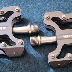  BIKE PEDALS Wellgo KC001 Aluminum Alloy Ultralight  BMX Road Bike