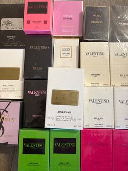 Designer Fragrance Lot – Chanel, Valentino, Creed, YSL