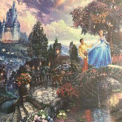 Cinderella Canvas Picture New